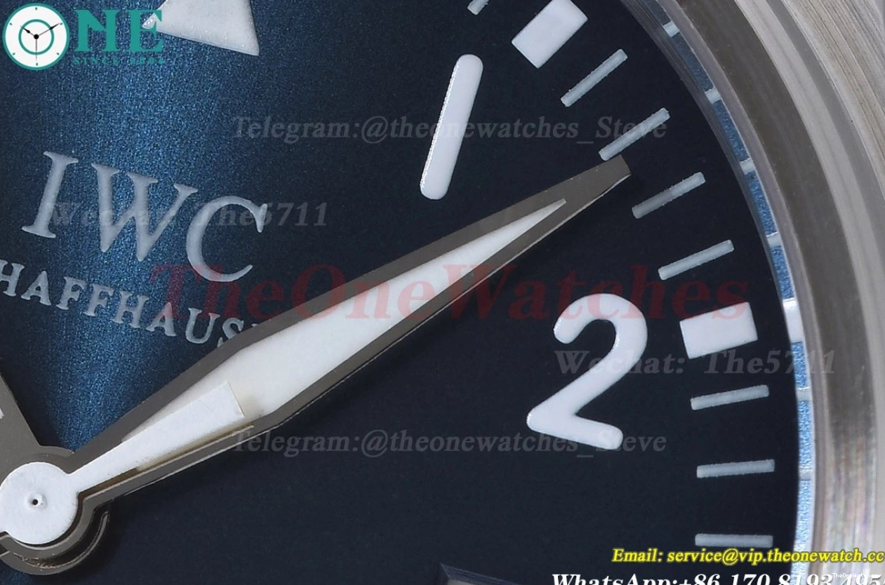 LE Mark SS XVIII Dial MY8215 GDF Blue 40mm 0330